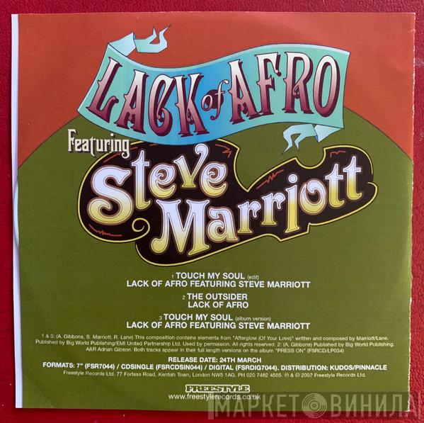 Featuring Lack Of Afro  Steve Marriott  - Touch My Soul
