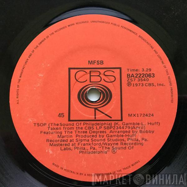 Featuring MFSB  The Three Degrees  - TSOP (The Sound Of Philadelphia)