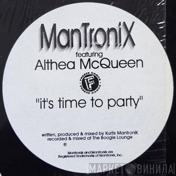 Featuring Mantronix  Althea McQueen  - It's Time To Party