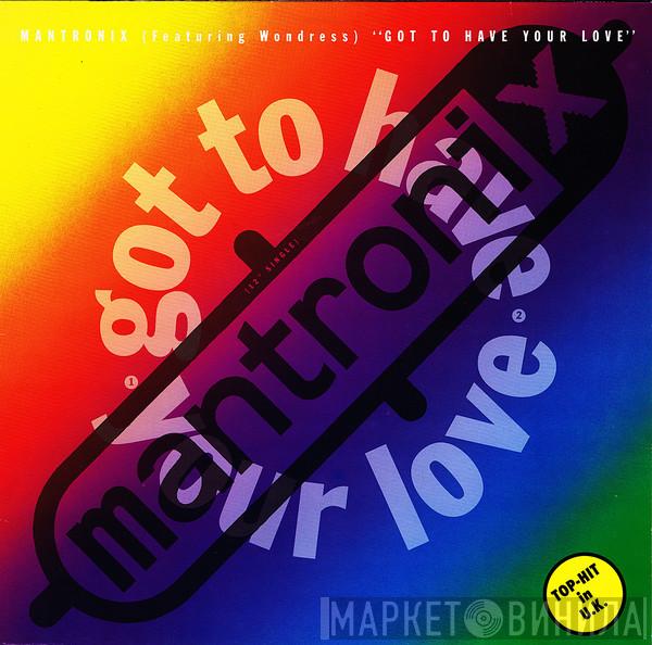 Featuring Mantronix  Wondress Hutchinson  - Got To Have Your Love