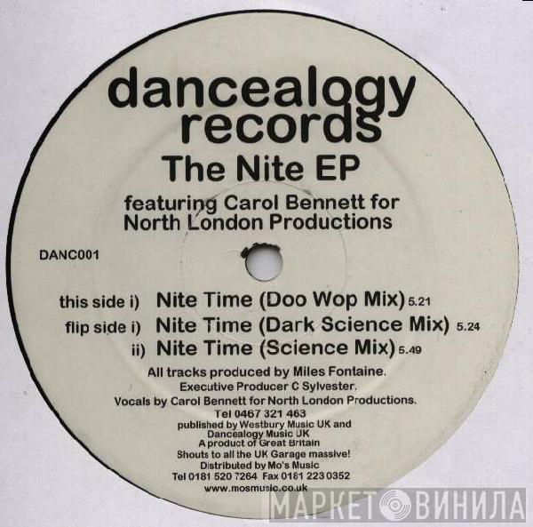 Featuring Miles Fontaine  Carol Bennett  - The Nite EP