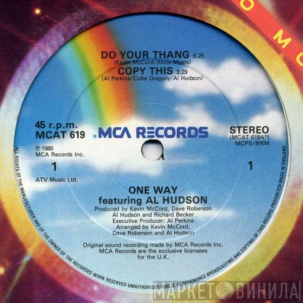 Featuring One Way  Al Hudson  - Do Your Thang / Copy This