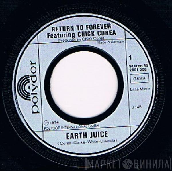 Featuring Return To Forever  Chick Corea  - Earth Juice