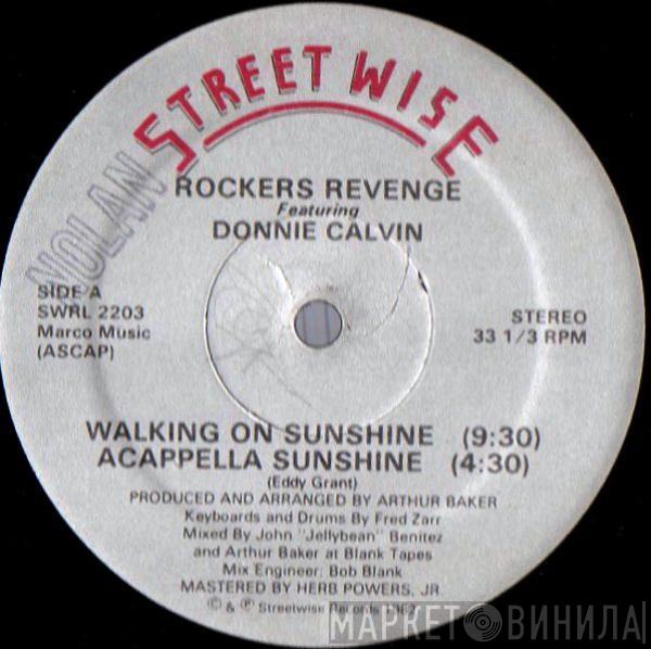 Featuring Rockers Revenge  Donnie Calvin  - Walking On Sunshine
