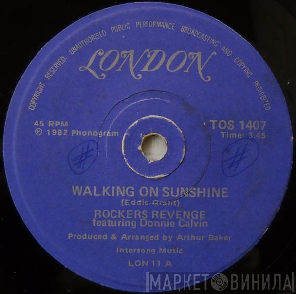 Featuring Rockers Revenge  Donnie Calvin  - Walking On Sunshine
