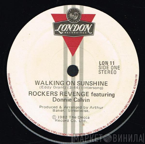 Featuring Rockers Revenge  Donnie Calvin  - Walking On Sunshine