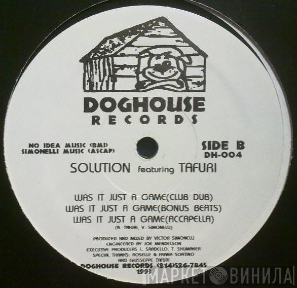 Featuring Solution  Tafuri  - Was That All It Was