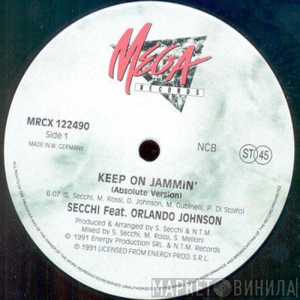 Featuring Stefano Secchi  Orlando Johnson  - Keep On Jammin'