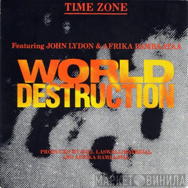 Featuring Time Zone & John Lydon  Afrika Bambaataa  - World Destruction