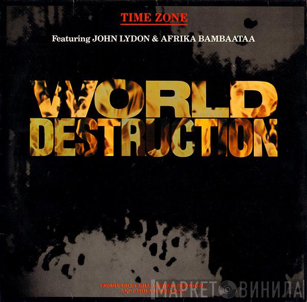 Featuring Time Zone & John Lydon  Afrika Bambaataa  - World Destruction
