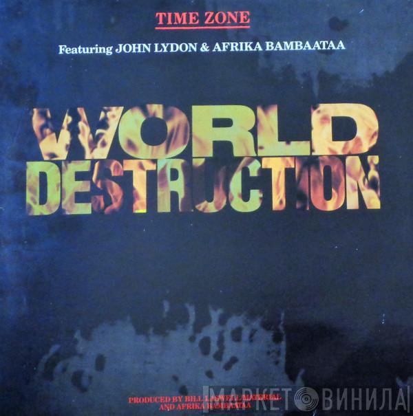 Featuring Time Zone & John Lydon  Afrika Bambaataa  - World Destruction