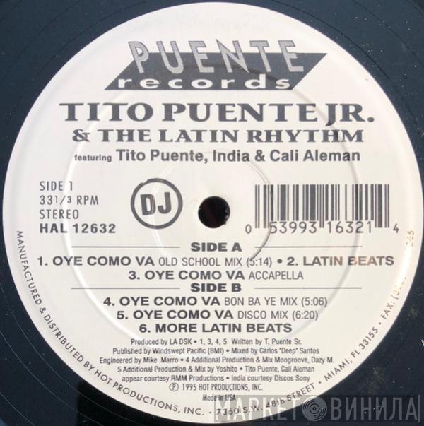 Featuring Tito Puente Jr. & The Latin Rhythm , Tito Puente & India  Cali Aleman  - Oye Como Va