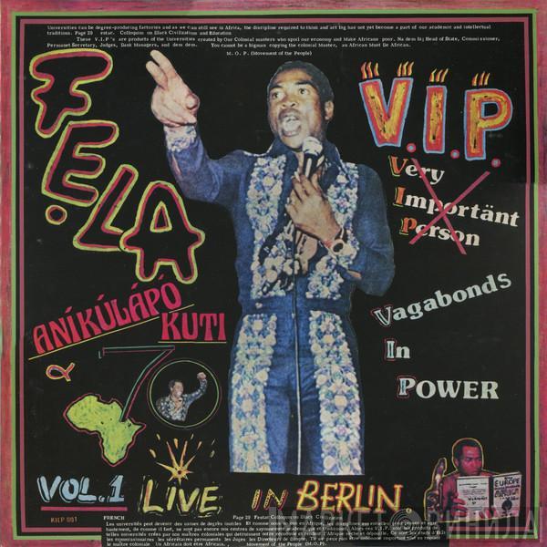 Fela Kuti, Africa 70 - V.I.P. (Vagabonds In Power) Vol. 1 Live In Berlin
