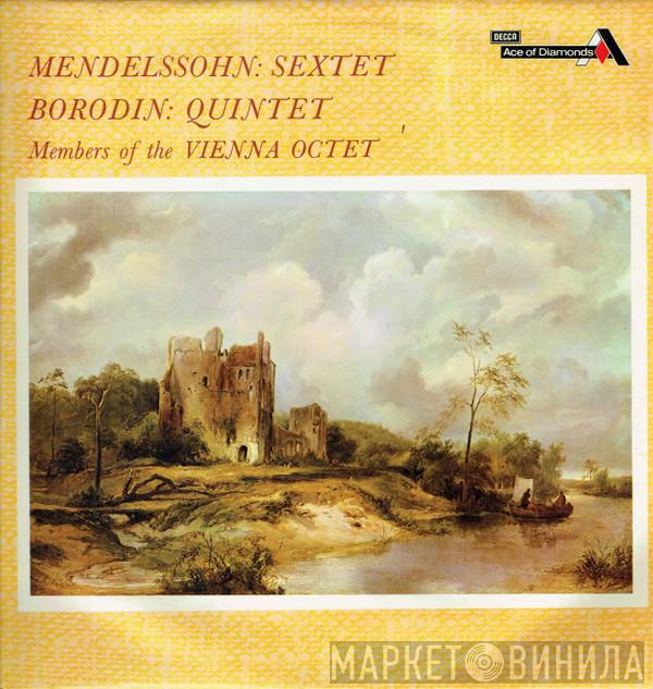 Felix Mendelssohn-Bartholdy, Alexander Borodin, Mitglieder Des Wiener Oktetts - Sextet, Op. 110 In D Major / Quintet In C Minor