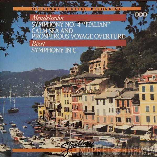 Felix Mendelssohn-Bartholdy, Georges Bizet, Simfonični Orkester RTV Ljubljana, Anton Nanut - Symphony NO. 4 In A "Italian", Calm Sea And Prosperous Voyage Overture / Symphony In C