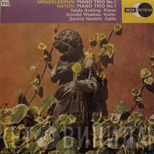 Felix Mendelssohn-Bartholdy, Joseph Haydn, Valda Aveling, Donald Weekes , Dennis Nesbitt - Piano Trio No. 1 In D Minor, Op. 49 / Piano Trio No. 1 In G Major
