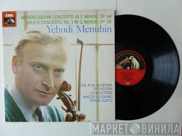 Felix Mendelssohn-Bartholdy, Max Bruch, Yehudi Menuhin, Walter Susskind, Efrem Kurtz, Philharmonia Orchestra - Concerto In E Minor, Op. 64 / Concerto No. 1 In G Minor, Op. 26