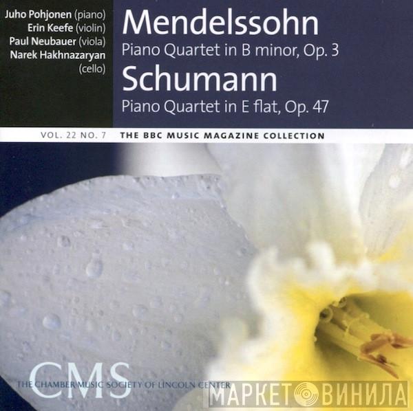 Felix Mendelssohn-Bartholdy, Robert Schumann - Piano Quartet In B Minor, Op. 3 / Piano Quartet In E Flat, Op. 47