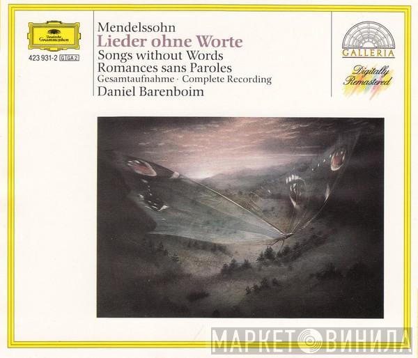 Felix Mendelssohn-Bartholdy, Daniel Barenboim - Lieder Ohne Worte. Gesamtaufnahme