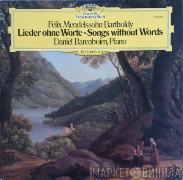 Felix Mendelssohn-Bartholdy, Daniel Barenboim - Lieder Ohne Worte
