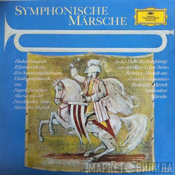 , Felix Mendelssohn-Bartholdy , Wolfgang Amadeus Mozart , Edvard Grieg , Hector Berlioz , Pyotr Ilyich Tchaikovsky , Sergei Prokofiev , Darius Milhaud  Johann Strauss Sr.  - Symphonische Märsche