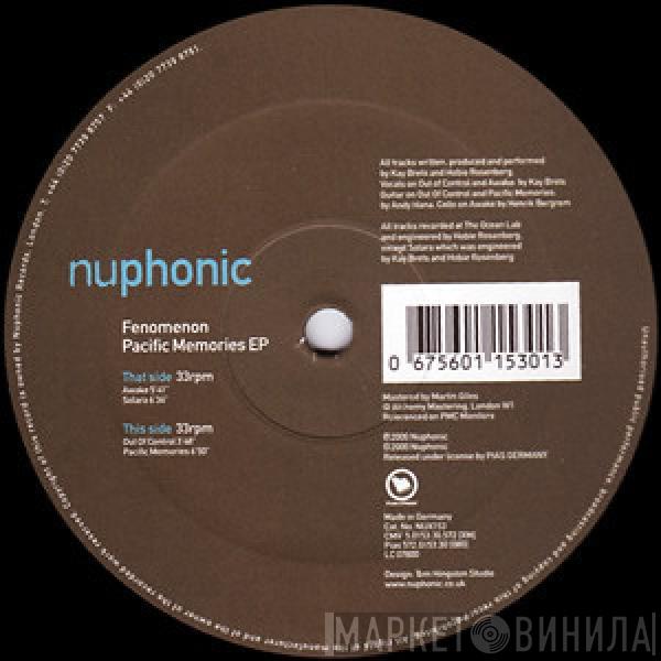 Fenomenon - Pacific Memories EP