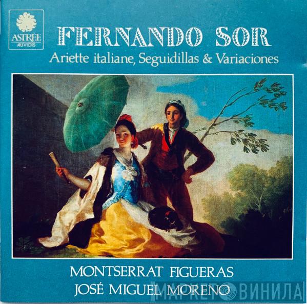 , Fernando Sor , Montserrat Figueras  José Miguel Moreno  - Ariette Italiane, Seguidilllas & Variaciones