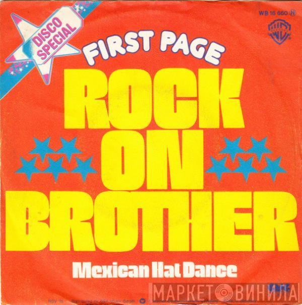 First Page - Rock On Brother