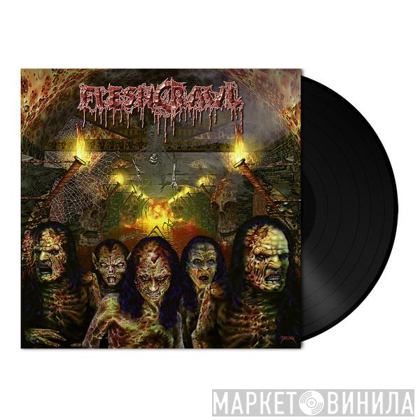 Fleshcrawl - As Blood Rains From The Sky ... We Walk The Path Of Endless Fire