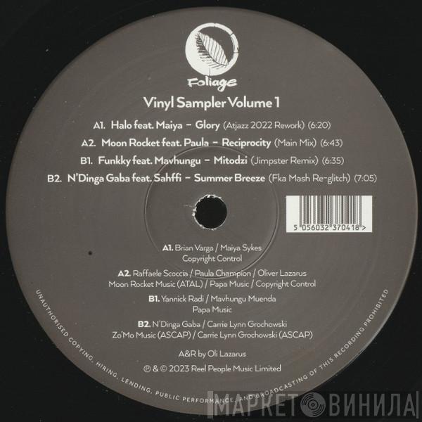  - Foliage Vinyl Sampler Volume 1