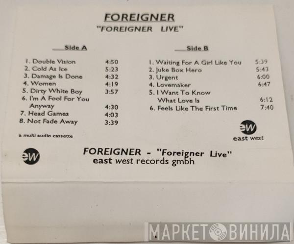  Foreigner  - Classic Hits Live
