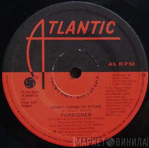  Foreigner  - Heart Turns To Stone