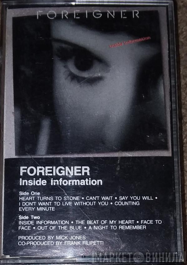  Foreigner  - Inside Information