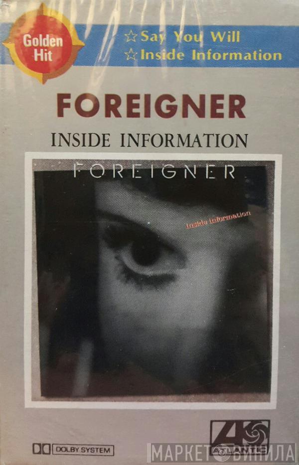  Foreigner  - Inside Information