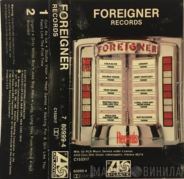  Foreigner  - Records