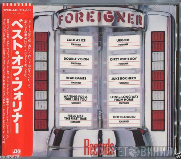  Foreigner  - Records