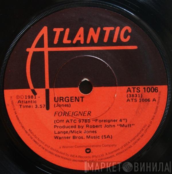  Foreigner  - Urgent