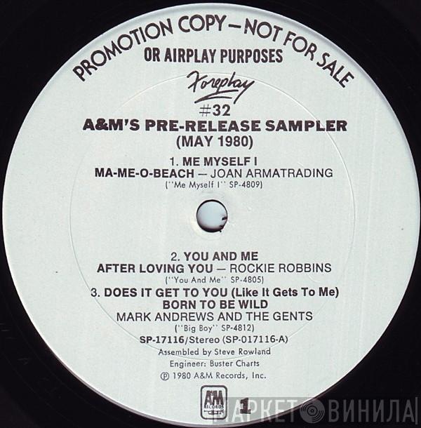  - Foreplay #32: A&M's Pre-Release Sampler (May 1980)