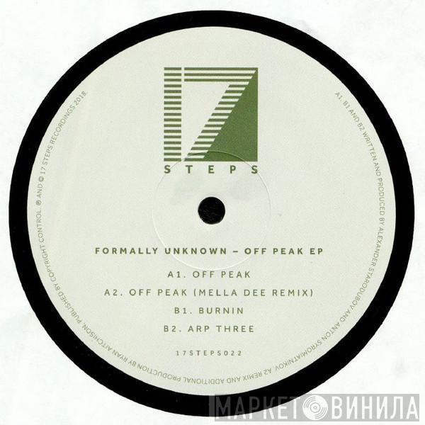 Formally Unknown - Off Peak EP