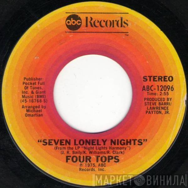  Four Tops  - Seven Lonely Nights / I Can't Hold On Much Longer