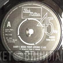 Four Tops - Baby I Need Your Loving / Yesterday's Dreams