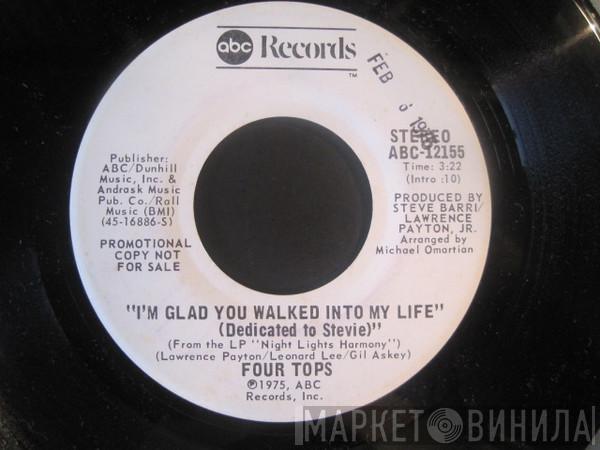 Four Tops - I'm Glad You Walked Into My Life (Dedicated To Stevie)