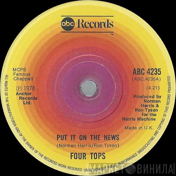 Four Tops - Put It On The News