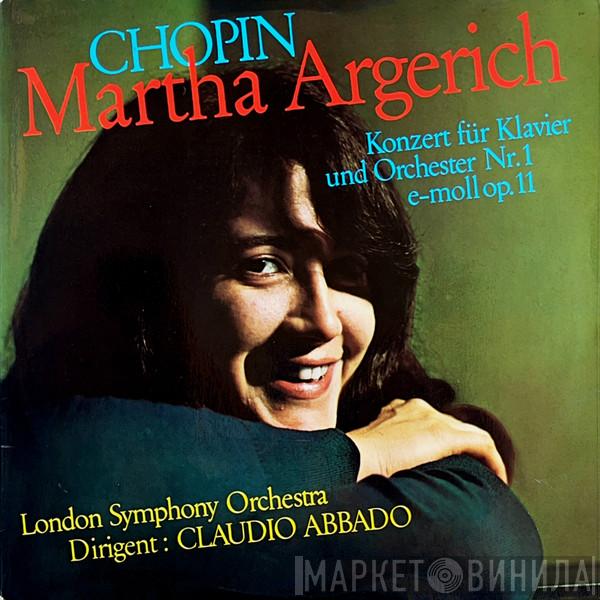· Frédéric Chopin · Martha Argerich · The London Symphony Orchestra  Claudio Abbado  - Konzert Für Klavier Und Orchester Nr. 1 E-moll Op. 11