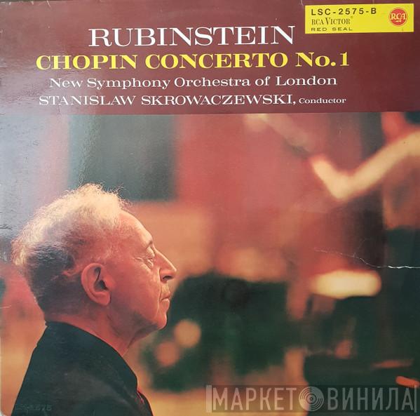 , Frédéric Chopin , Arthur Rubinstein , Stanislaw Skrowaczewski  The New Symphony Orchestra Of London  - Chopin Concerto No. 1