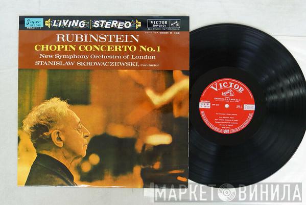 , Frédéric Chopin , Arthur Rubinstein , Stanislaw Skrowaczewski  The New Symphony Orchestra Of London  - Concerto No. 1