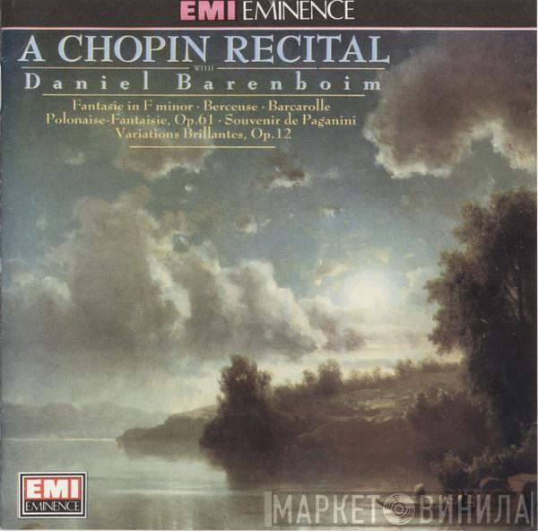 Frédéric Chopin, Daniel Barenboim - A Chopin Recital