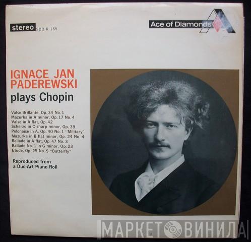 Frédéric Chopin, Ignacy Jan Paderewski - Plays Chopin