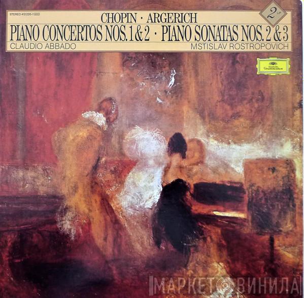 Frédéric Chopin, Martha Argerich, Claudio Abbado, Mstislav Rostropovich - Piano Concertos Nos. 1 & 2, Piano Sonatas Nos. 2 & 3,
