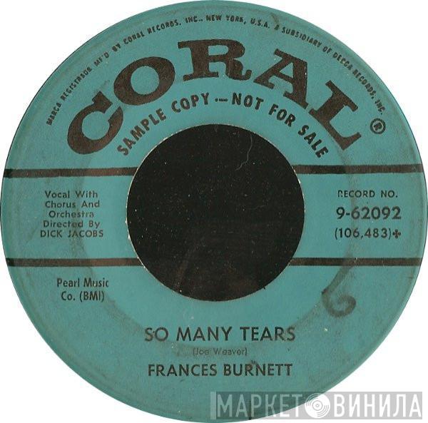 Frances Burnett - So Many Tears